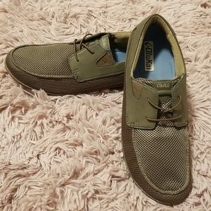 OluKai Mano Mesh Shoes Mustang/Toffee Color